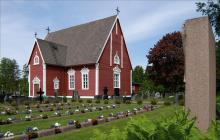 Lappi tl kirkko, ulkokuva