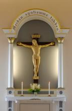 Alavieskan kirkko, alttari