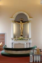 Alavieskan kirkko, alttari