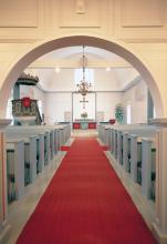 Anttolan kirkko, sisäkuva