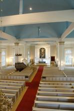 Enon kirkko, sisältä