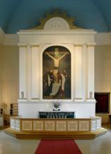 Enon kirkko, alttari