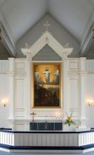 Haapajärvan kirkko, alttari