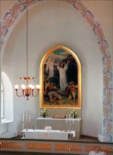 Hirvensalami kirkko, alttari