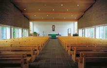 Inari kirkko, sisäkuva