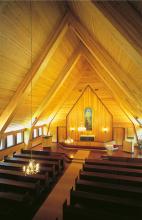 Ilomantsi kirkko, sisäkuva