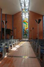 Joutsenin kirkko, sisätila