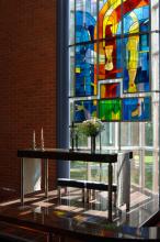 Joutsenin kirkko, alttari 