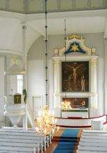 Kannuksen kirkko, sisäkuva