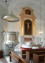 Kaustisen kirkko, sisäkuva