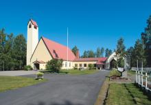 Kesälahden kirkko, ulkokuva