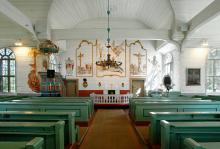 Kiimingin kirkko, sisäkuva