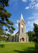 Kiteen kirkko, ulkokuva