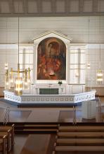 Kivijärven kirkko, alttari