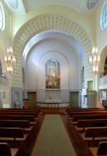 Konneveden kirkko, sisäkuva