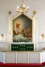 Kuivaniemen kirkko, alttari