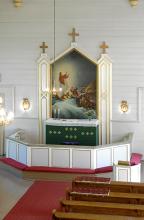 Kuivaniemen kirkko, alttari