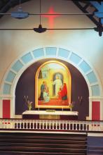 Kylmäkosken kirkko, alttari