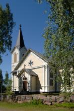 Liljendalin kirkko, ulkokuva