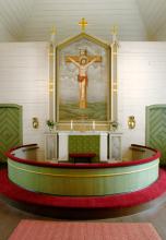 Merijärven kirkko, alttari