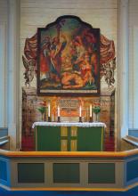 Muhoksen kirkko, alttari