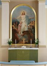 Muurlan kirkko, alttari