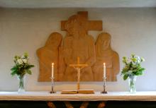 Nuijamaan kirkko, alttari