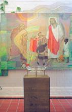 Karjasillan kirkko, kastemalja