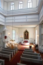 Uukuniemen kirkko, sisäkuva