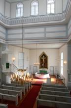 Uukuniemen kirkko, sisäkuva