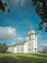 Pelkosenniemen kirkko, ulkokuva