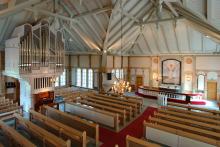 Perhon kirkko, sisäkuva