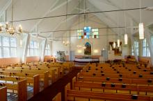 Pyhännän kirkko, sisäkuva