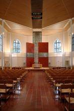 Rantasalmen kirkko, sisäkuva