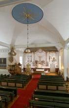 Rantsilan kirkko, sisäkuva