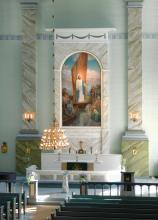 Rautalammin kirkko, alttari