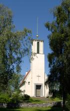 Simpeleen kirkko, ulkokuva