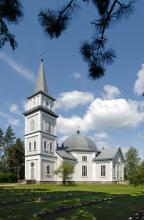 Rautjärven kirkko, ulkokuva