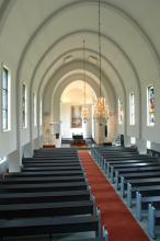 Rautjärven kirkko, sisäkuva