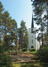 Riistaveden kirkko, ulkokuva