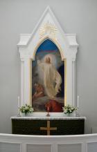 Ruotsinpyhtään kirkko, alttari