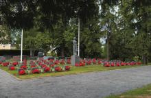 Sahalahden kirkko, hautausmaa