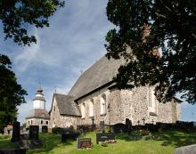 Sauvon kirkko, ulkokuva