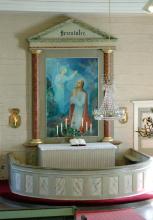 Paavolan kirkko, alttari, Siikasalo