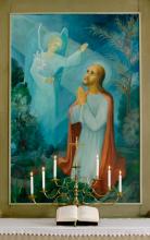 Paavolan kirkko, alttaritaulu, Siikasalo