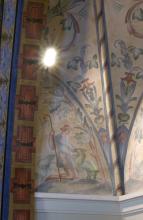 Siilinjärven kirkko, kattomaalaus