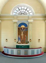 Simon kirkko, alttari