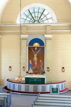 Simon kirkko, alttari