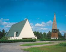 Suomussalmen kirkko, ulkokuva