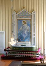 Lestijärven kirkko, alttari, Toholampi